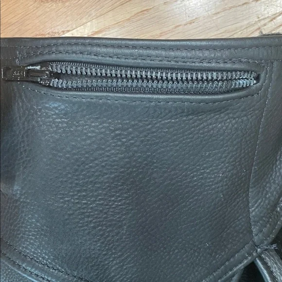 Women's Black Leather Chaps size L - Picture 3 of 6